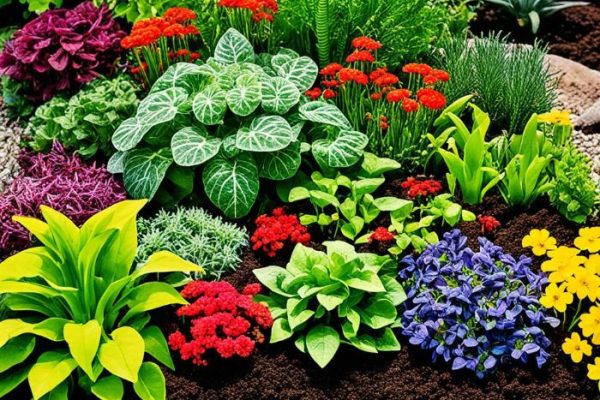 A vibrant garden with various colorful plants, illustrating the importance of understanding soil health as the foundation of successful gardening.
