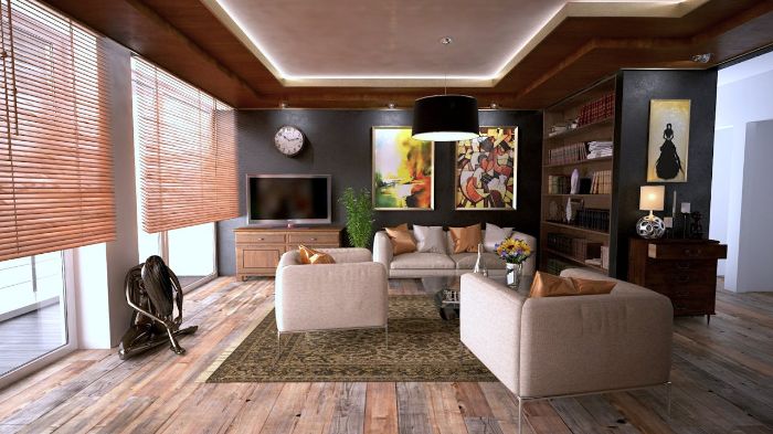 Cozy living room with balanced humidity, featuring a well-placed humidifier near furniture, ensuring even moisture distribution for comfort and health.
